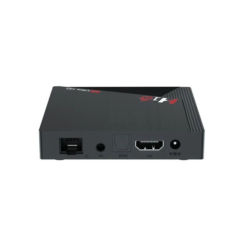 Factory Price LCD Digital Display 4K HD Internet Satellite Tv Box With H10 Smart Android 9.0 System Box Android Tv Decoder