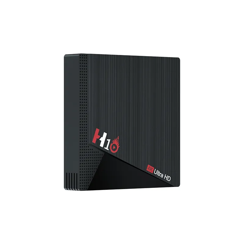 Factory Price LCD Digital Display 4K HD Internet Satellite Tv Box With H10 Smart Android 9.0 System Box Android Tv Decoder