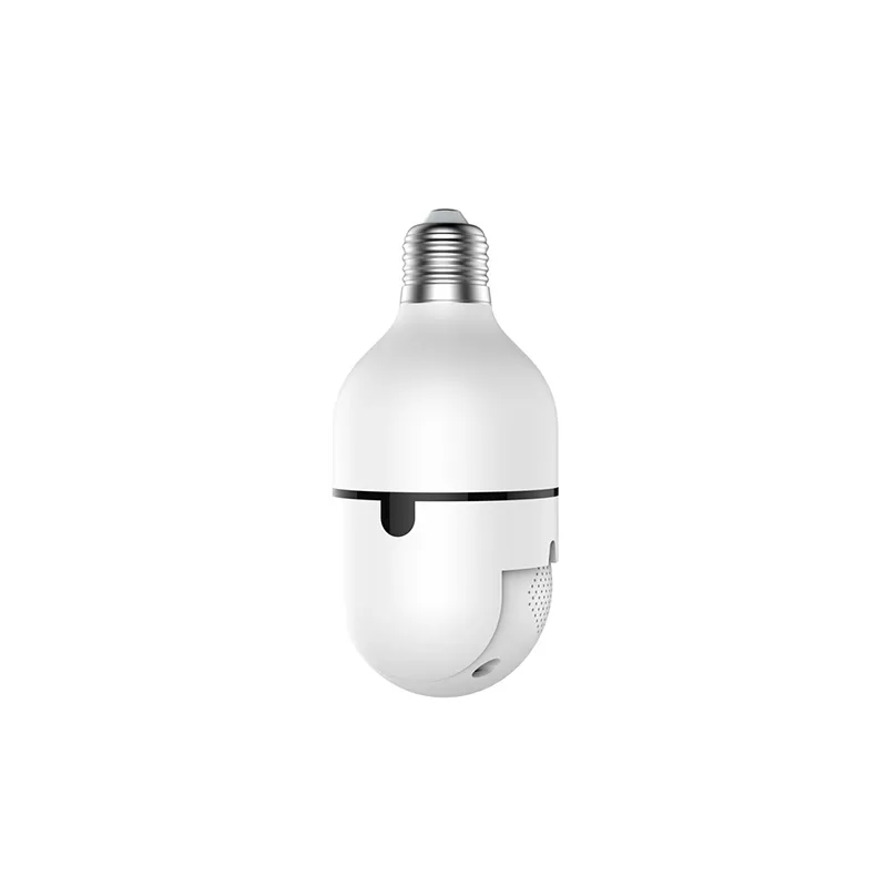 Factory Sale ICam365 2MP 5G E27 Bulb Surveillance Camera Night Vision Full Color Automatic Tracking Indoor Security Monitor