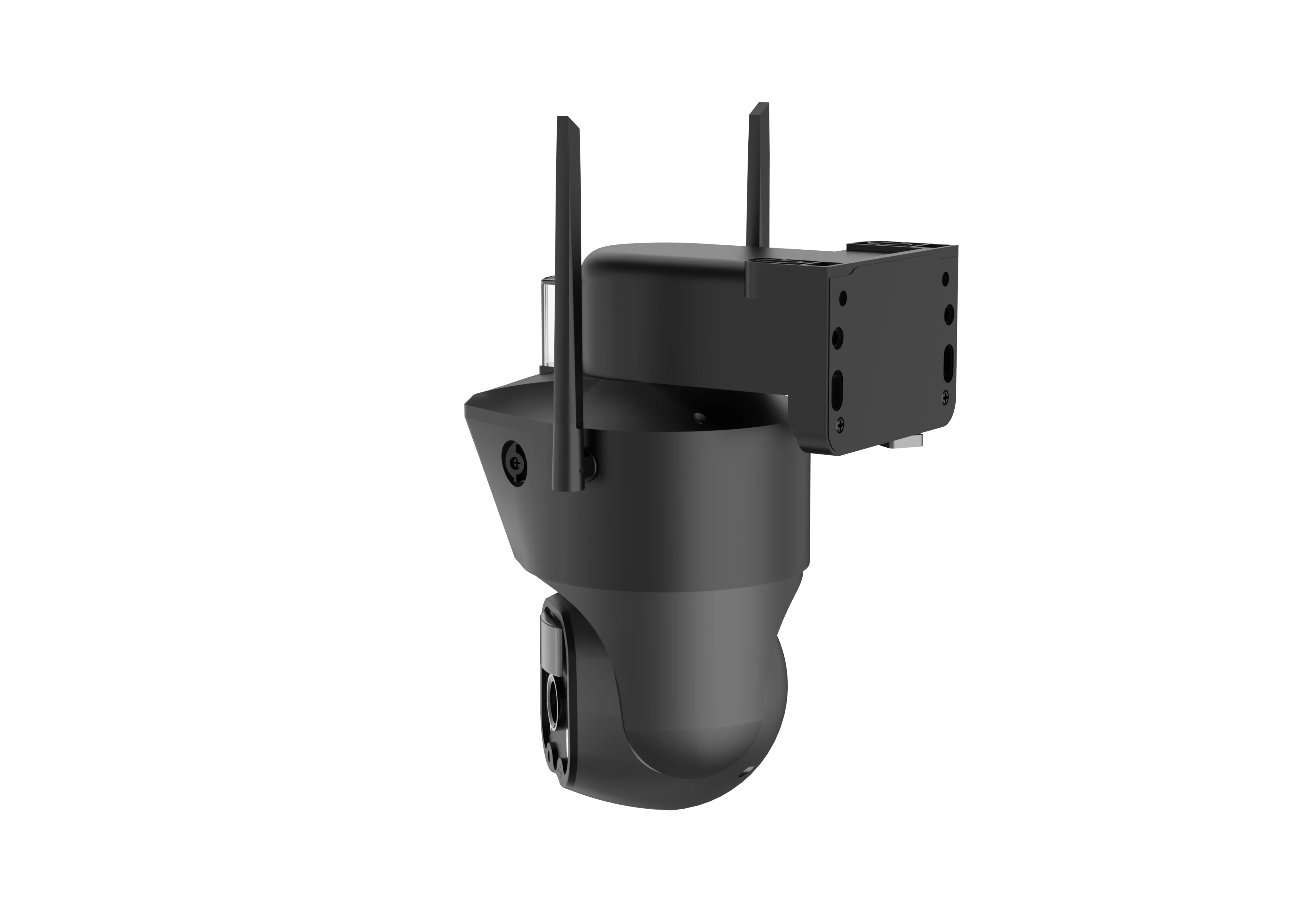 2.5-inch Binocular Camera with Night Vision - Dual Lens Security Camera for Indoor/Outdoor Monitoring