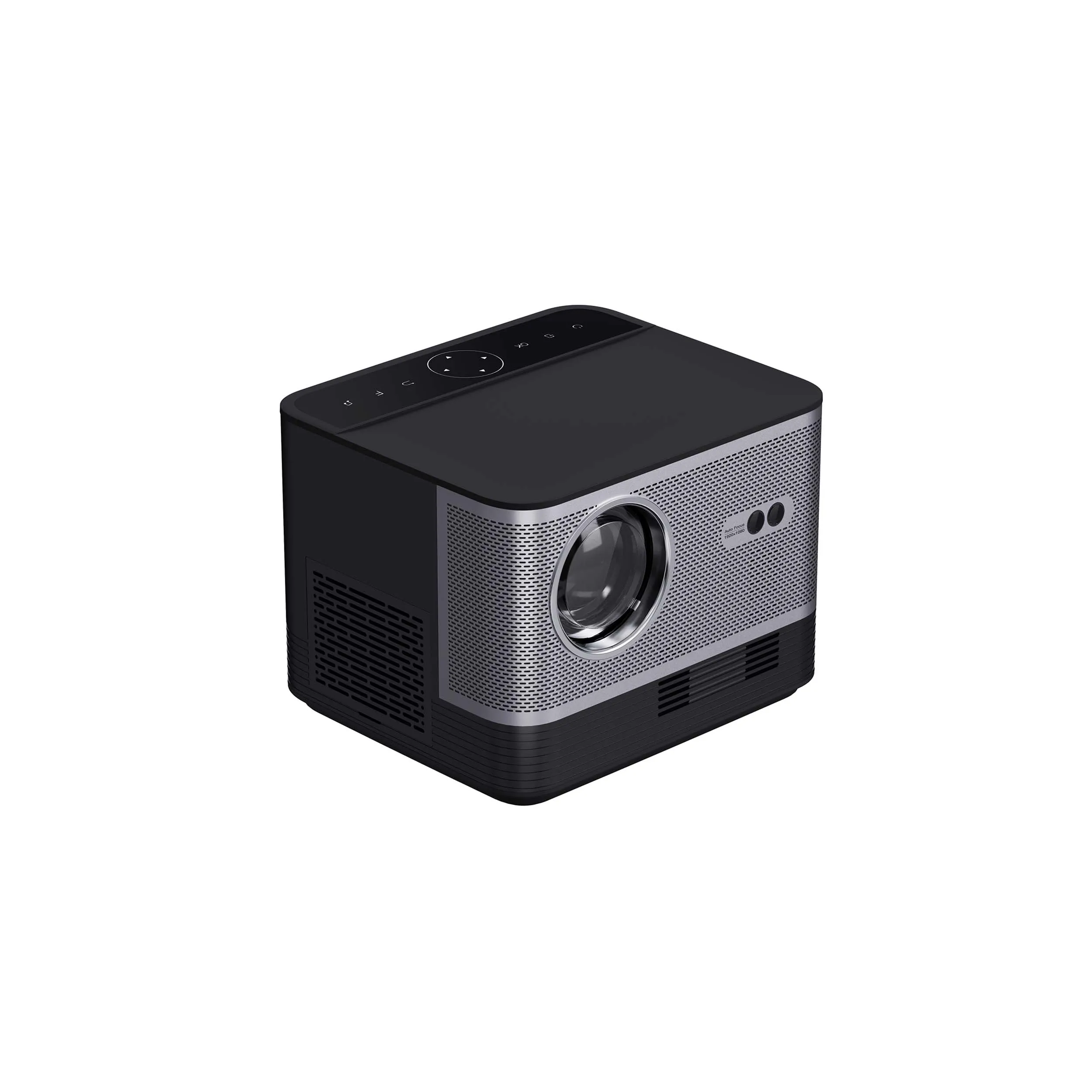 P4 1080P Full HD LCD Projector | Auto Focus, ±30° Keystone Correction, Android 9.0