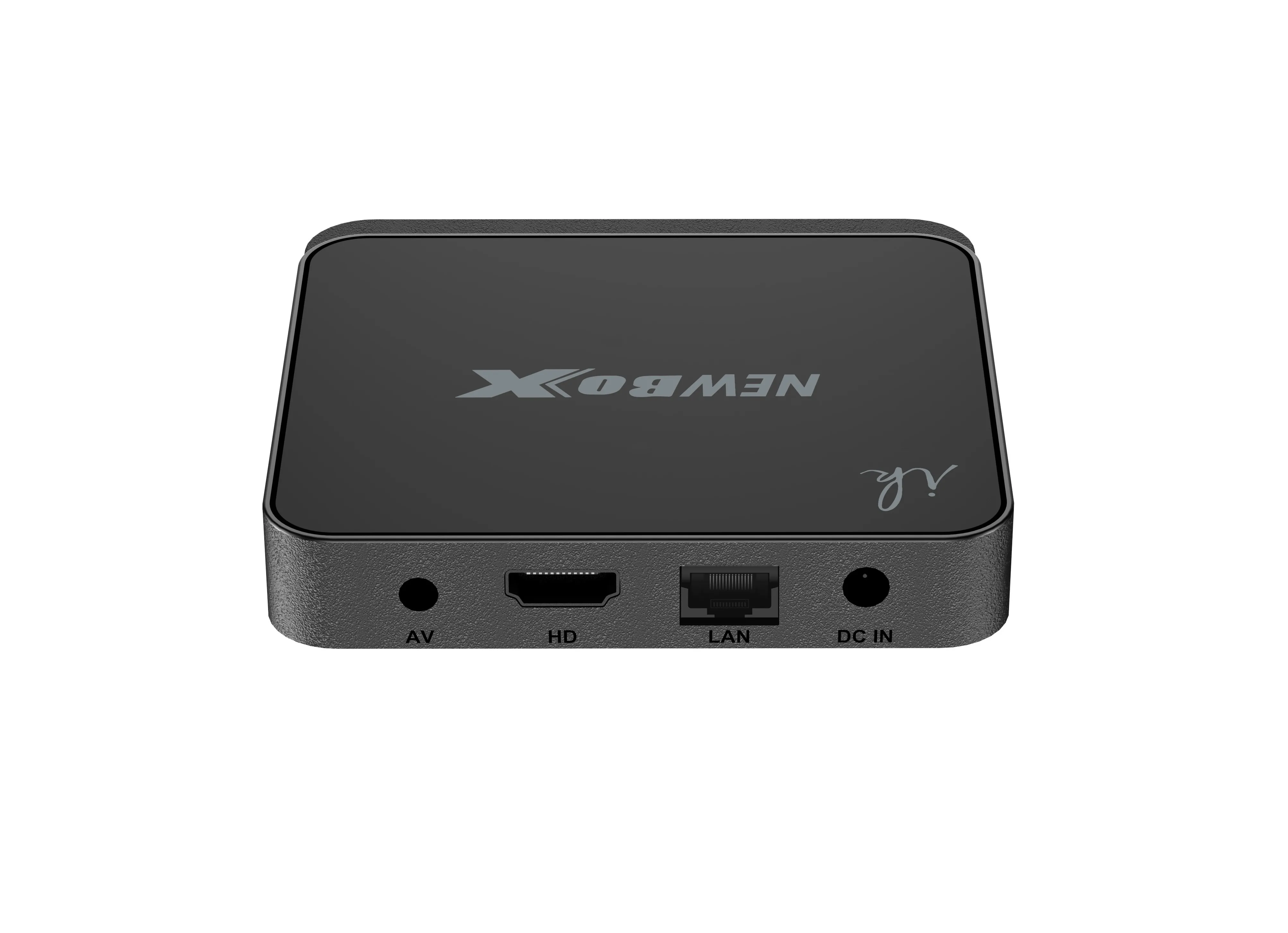 NEWBOX TV Box: 4K Android 10/12 Streaming Device with Dual-Band WiFi 6