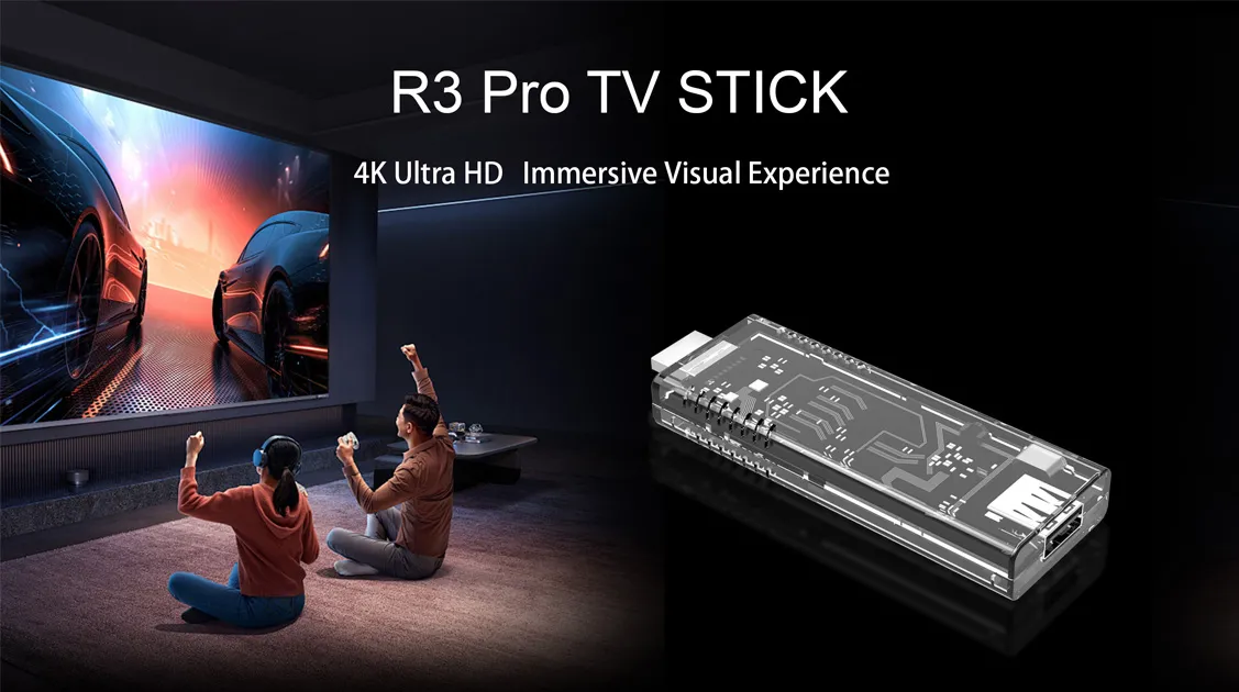 Unleash a New Dimension of Audio-Visual Experience: Transparent TV Stick, Redefining Home Entertainment