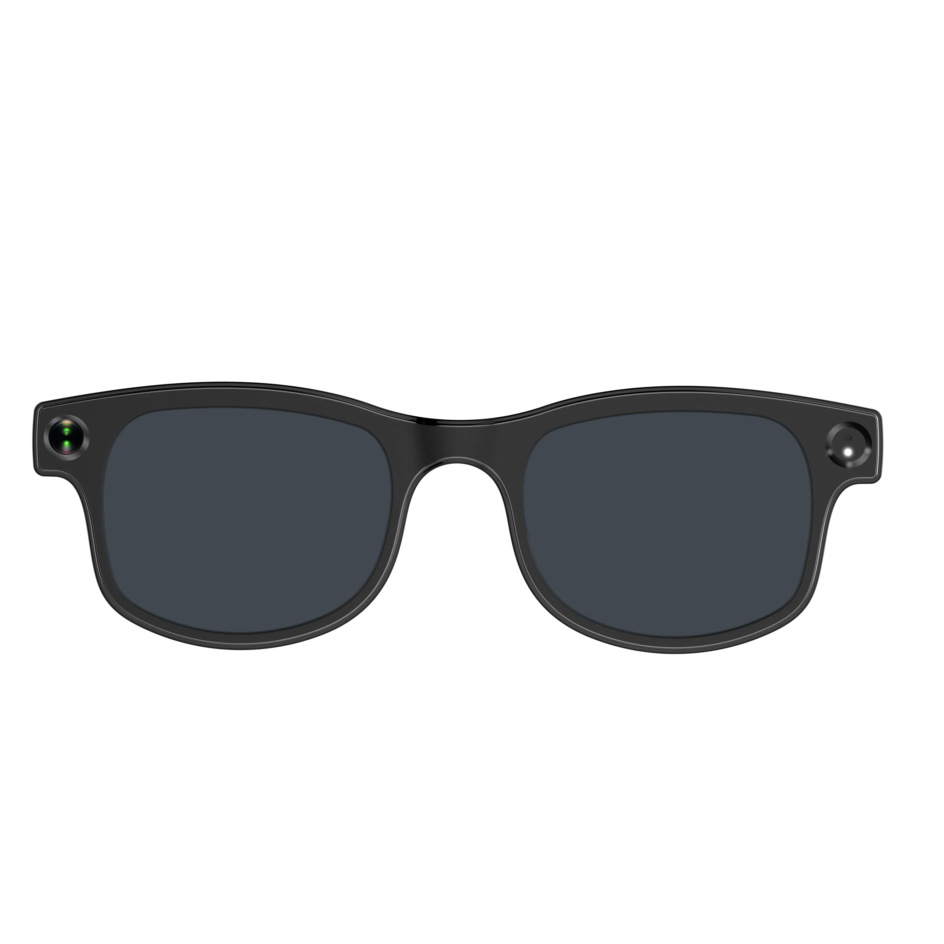 IK-G1 dark polarized lens IK-G1 smart glasses front shot