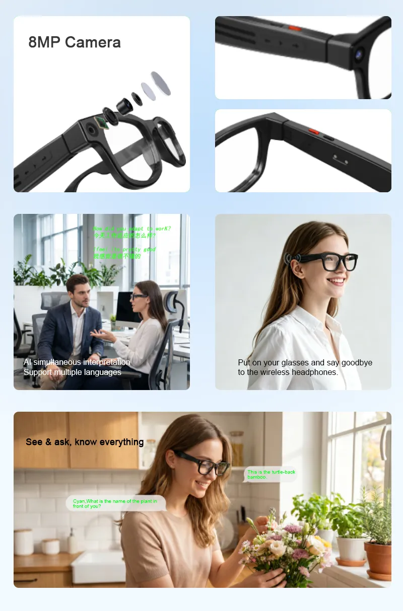 IK-G1 8MP Camera multi-scene application function poster