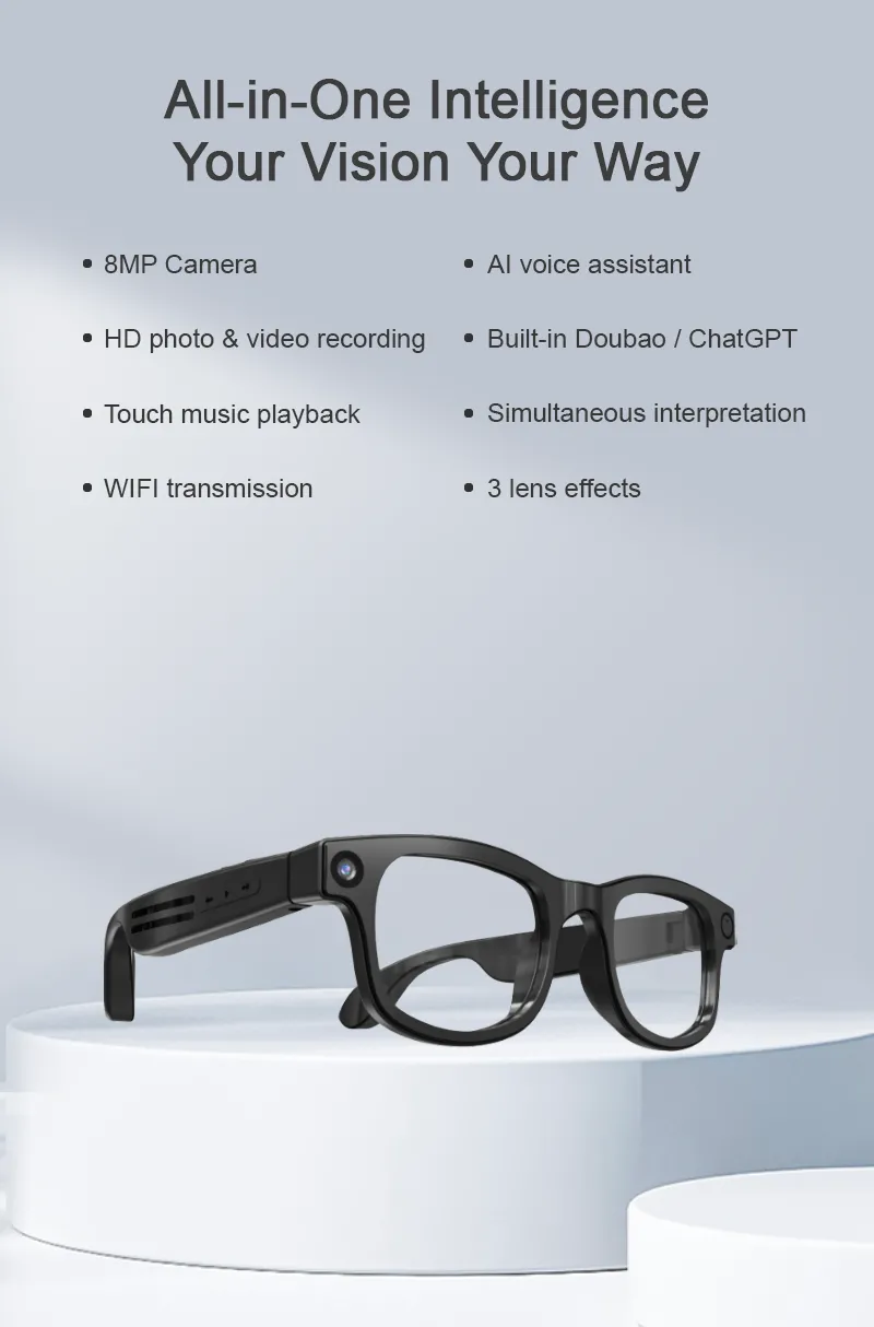 IK-G1 all-in-one intelligent AI feature introduction graphic