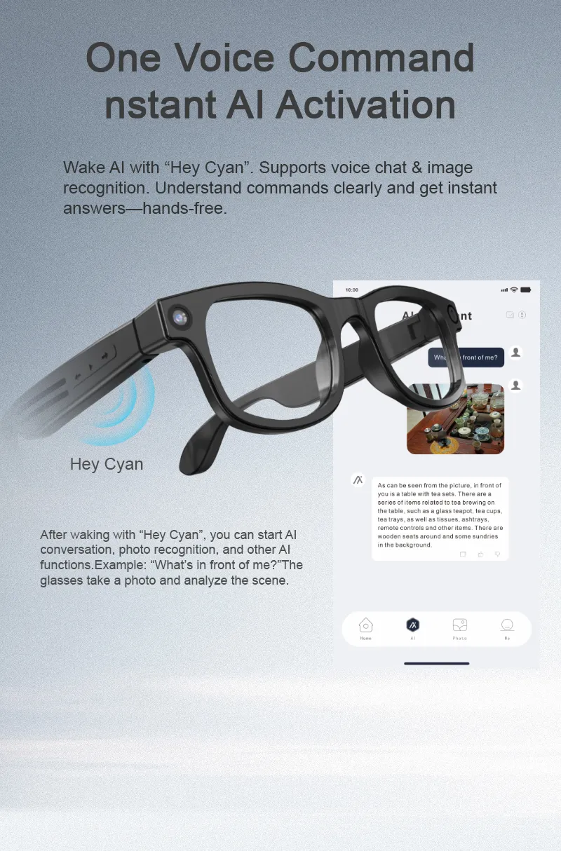IK-G1 one voice command instant ChatGPT activation graphic