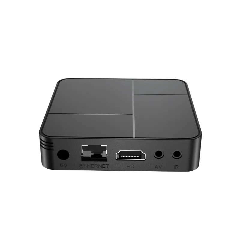 G96-2 TV Box Rear Ethernet HDMI AV Ports Closeup