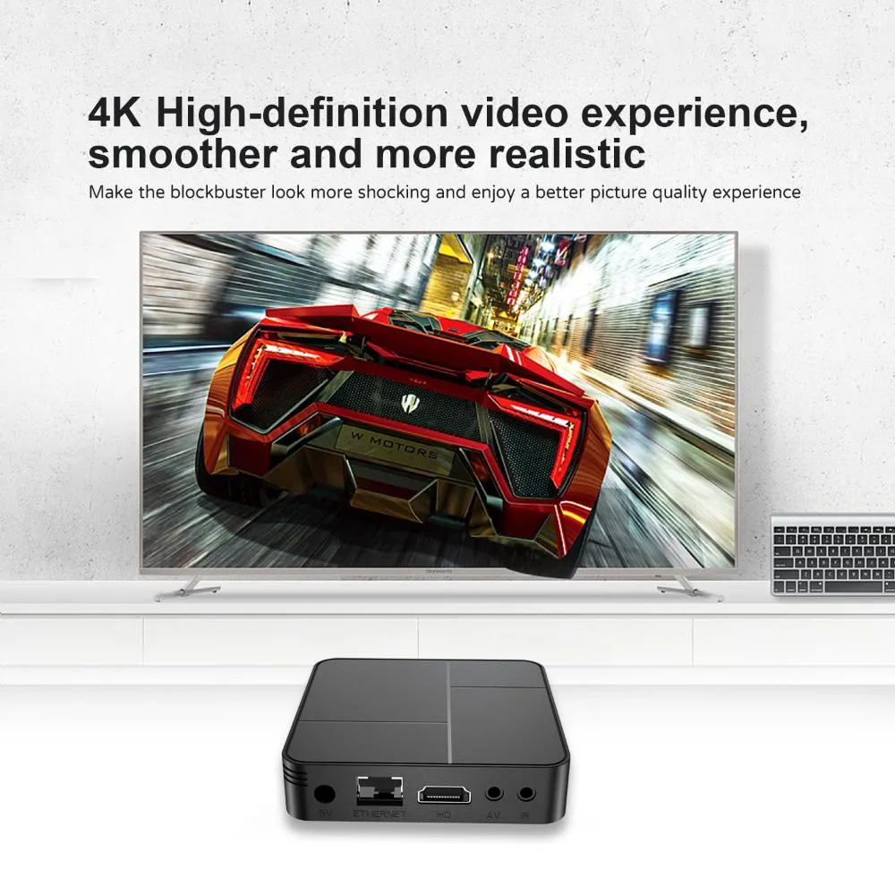 G96-2 4K Ultra HD Video Playback Streaming Media Player Promo Banner