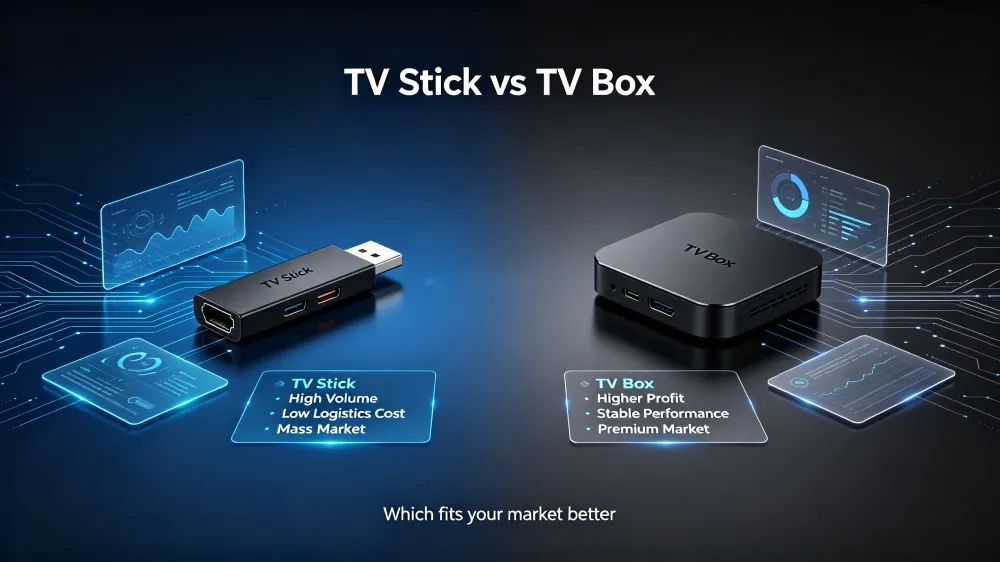 Differentiated TV Stick & TV Box Product Range: Break Free from Fierce OTT Export Commoditization