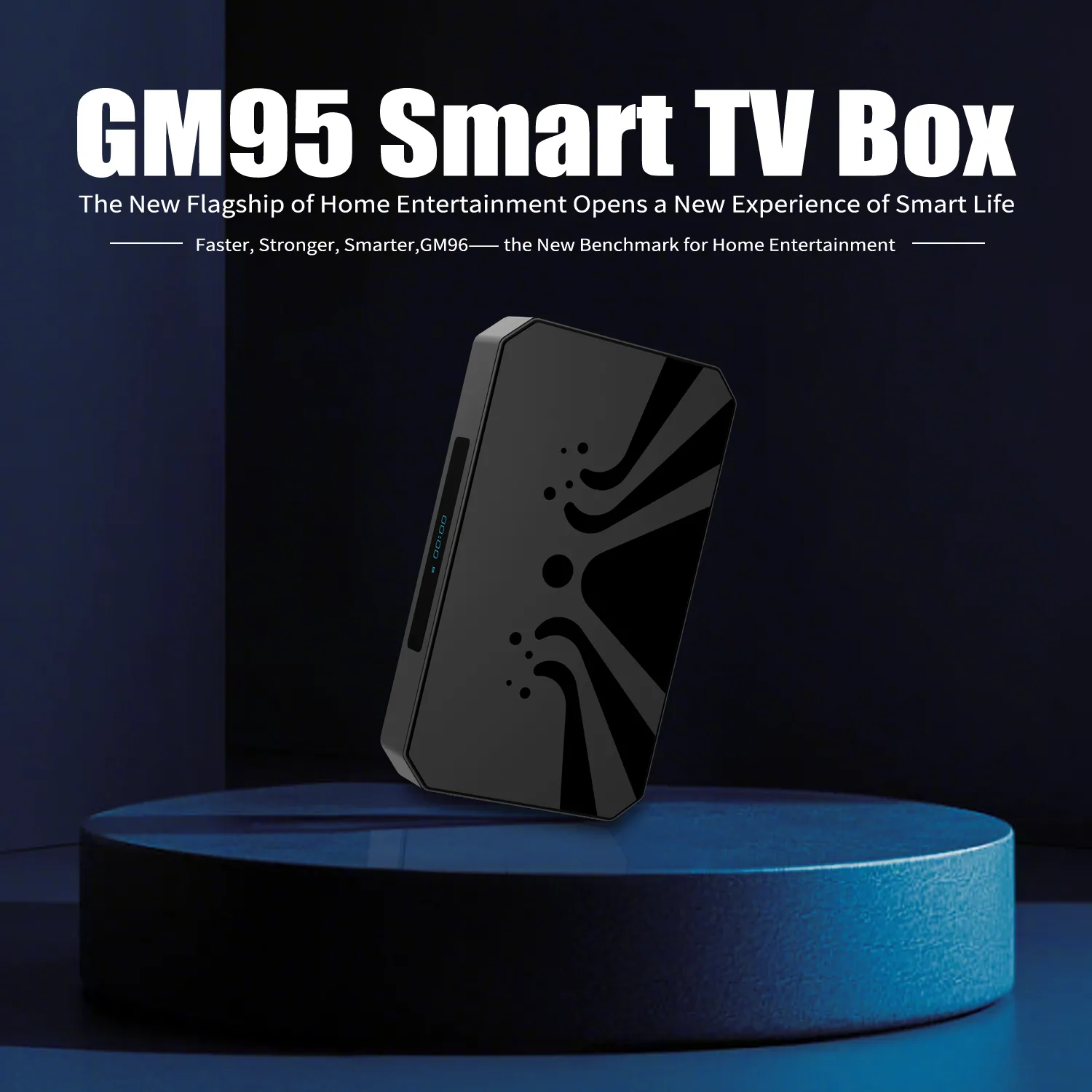 GM95 Smart TV Box Allwinner H728 8K Decoding WiFi 6 Android 14 Large Storage Expansion