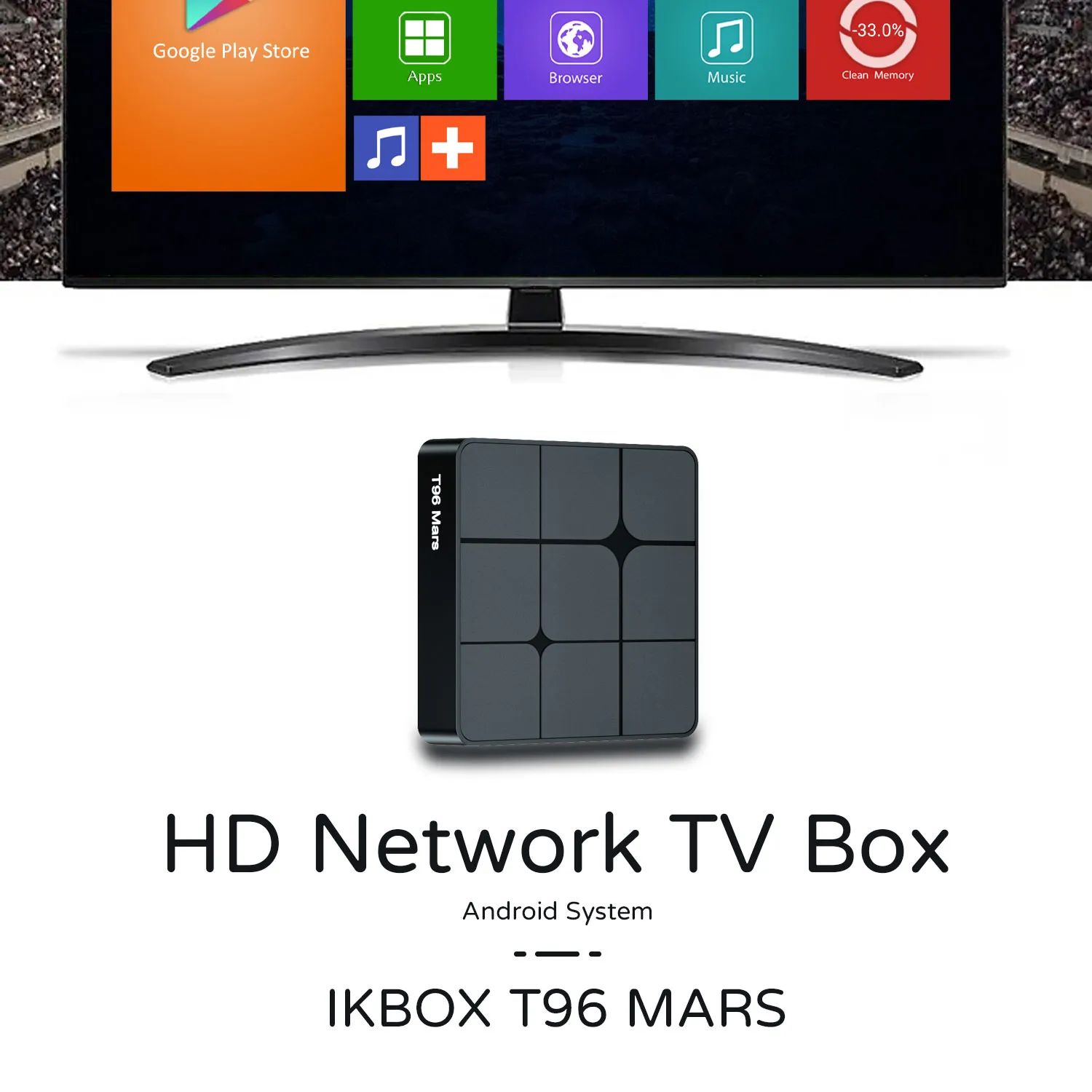T96Mars Amlogic IK316 Android 10 TV Box | 4K Media Player 2.4G+5G WiFi Smart Home Set Top Box