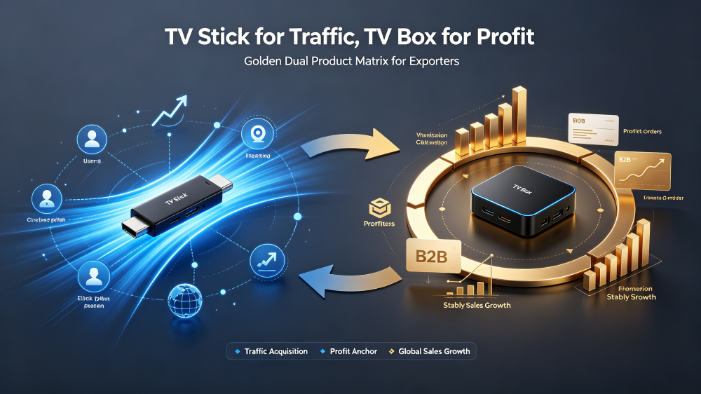 Differentiated TV Stick