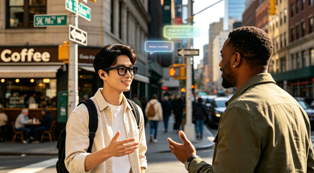 Starter AI Smart Glasses IK-G1 – All-in-One Wearable for Work, Travel