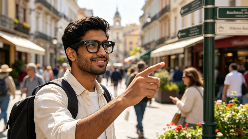 Starter AI Smart Glasses IK-G1 – All-in-One Wearable for Work, Travel