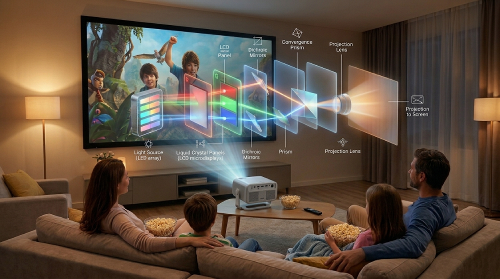 Different Types of Projectors Explained: Imaging Tech, Light Sources